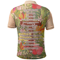 Mahalo Hawaii - Ka Pule a ka Haku Polo Shirt Tropical Flowers LT7 - Polynesian Pride