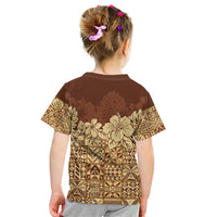 Niue Hiapo Motif Kid T Shirt Tapa Classic