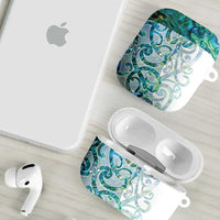 Paua Shell Maori AirPods Case Koru Kowhaiwhai - Polynesian Pride