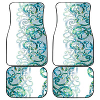Paua Shell Maori Car Mats Koru Kowhaiwhai - Polynesian Pride