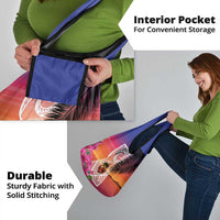 Guam Chamorro Grocery Bag Artsy Latte Stone