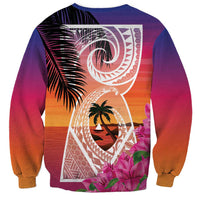 Guam Chamorro Sweatshirt Artsy Latte Stone
