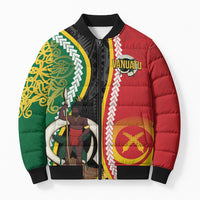 Ni-Vanuatu Indipendens Dei Celebretem Bomber Puffer Jacket Yumi Yumi Yumi