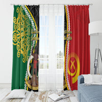 Ni-Vanuatu Indipendens Dei Celebretem Window Curtain Yumi Yumi Yumi