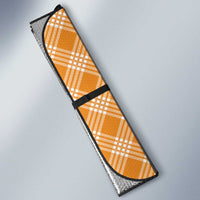Hawaii Aloha Plumeria Lei Orange Palaka Auto Sun Shade LT7 - Polynesian Pride