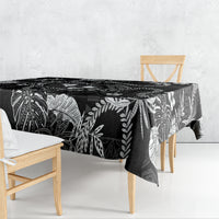 Hawaii Plumeria Tablecloth Hau'oli la Makuahine Monochrome LT7 - Polynesian Pride