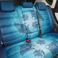 Hawaii Quilt Inspired Collection Aloha Sea Back Car Seat Cover Manta Ray and Turtles
