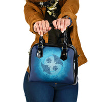 Hawaii Quilt Inspired Collection Aloha Sea Shoulder Handbag Manta Ray and Turtles