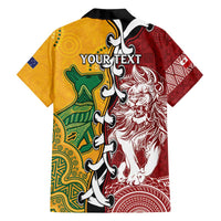 Mate Ma'a Tonga Vs Australia Rugby Personalized Family Matching Puletasi and Hawaiian Shirt Special Mascots