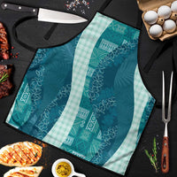 Polynesian Tribal Pattern Patchwork Picturesque Apron Oceanic