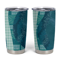 Polynesian Tribal Pattern Patchwork Picturesque Tumbler Cup Oceanic