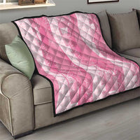 Polynesian Tribal Pattern Patchwork Picturesque Quilt Rose Pink