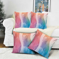 Polynesian Tribal Pattern Patchwork Picturesque Pillow Cover Holographic