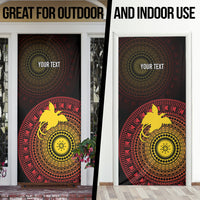 Papua New Guinea Independence Personalized Door Cover Tapa Circle