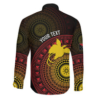Papua New Guinea Independence Personalized Family Matching Summer Maxi Dress and Hawaiian Shirt Tapa Circle LT7 Son's Shirt Black - Polynesian Pride
