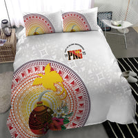Hapi De Bilong Indipendens Papua New Guinea Bedding Set PNG Lime Pot