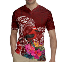 Personalized Samoa Meri Krisimasi Rugby Jersey Segasegamau'u Mix Siapo