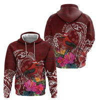 Personalized Samoa Meri Krisimasi Zip Hoodie Segasegamau'u Mix Siapo