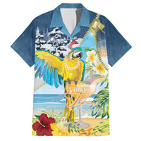 Funny Tropical Christmas Family Matching Off The Shoulder Long Sleeve Dress and Hawaiian Shirt Tis The Season To Get Tipsy LT7 Dad's Shirt - Short Sleeve Colorful - Polynesian Pride