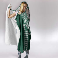 Hawaii Rainbow Warriors Personalized Hooded Blanket Kakau Ikakai Laau Pama