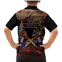 Australia - New Zealand ANZAC Family Matching Mermaid Dress and Hawaiian Shirt Gallipoli ANZAC Cove Landing LT7 - Polynesian Pride
