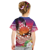 Kia Orana Cook Islands Kid T Shirt Sunset Dream