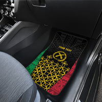 Vanuatu Indipendens Dei Car Mats Tribal Sand Drawing