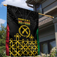 Vanuatu Indipendens Dei Garden Flag Tribal Sand Drawing