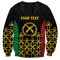 Vanuatu Indipendens Dei Sweatshirt Tribal Sand Drawing