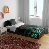 Maori Taniko Patterns Bedding Set Pounamu Niho Taniwha Mix Paatiki Motifs