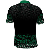 Maori Taniko Patterns Polo Shirt Pounamu Niho Taniwha Mix Paatiki Motifs