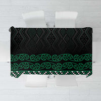 Maori Taniko Patterns Tablecloth Pounamu Niho Taniwha Mix Paatiki Motifs