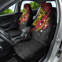 Papua New Guinea 49th Independence Day Car Seat Cover Motuan Revareva Bird-of-Paradise LT7 - Polynesian Pride