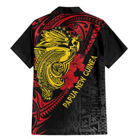 Papua New Guinea 49th Independence Day Family Matching Mermaid Dress and Hawaiian Shirt Motuan Revareva Bird-of-Paradise LT7 - Polynesian Pride