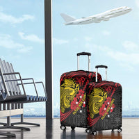 Papua New Guinea 49th Independence Day Luggage Cover Motuan Revareva Bird-of-Paradise LT7 - Polynesian Pride