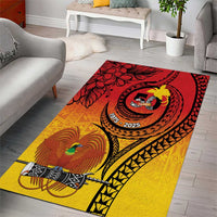 Papua New Guinea 50 Years Area Rug Motuan Motifs LT7 - Polynesian Pride