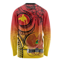 Papua New Guinea 50 Years Long Sleeve Shirt Motuan Motifs