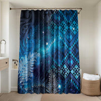 Aotearoa Taniko Matariki Bathroom Set Cosmic Blue