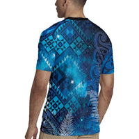 Aotearoa Taniko Matariki Rugby Jersey Cosmic Blue