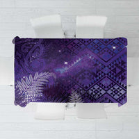Aotearoa Taniko Matariki Tablecloth Cosmic Violet