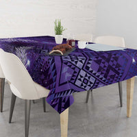 Aotearoa Taniko Matariki Tablecloth Cosmic Violet
