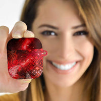 Aotearoa Taniko Matariki AirPods Case Cosmic Red