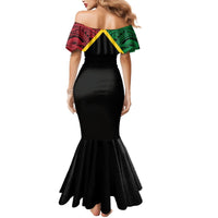 Vanuatu 44th Independence Anniversary Mermaid Dress LT7 - Polynesian Pride