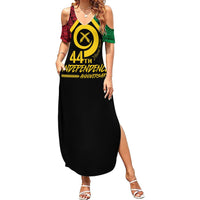 Vanuatu 44th Independence Anniversary Summer Maxi Dress LT7 Women Colorful - Polynesian Pride