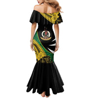 Vanuatu Independence Day Yumi 44 Mermaid Dress LT7 - Polynesian Pride