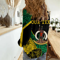 Vanuatu Independence Day Yumi 44 Women Casual Shirt