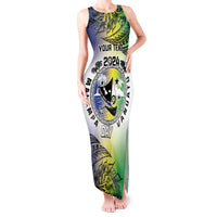 Malampa Day Tank Maxi Dress Emblem Gradient Style LT7 Women Colorful - Polynesian Pride