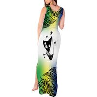Malampa Day Tank Maxi Dress Emblem Gradient Style LT7 - Polynesian Pride