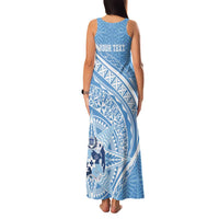 Tonga Apifo'ou Kolisi Personalized Family Matching Tank Maxi Dress and Hawaiian Shirt Ngatu Tokelaufeletoa Motifs LT7 - Polynesian Pride