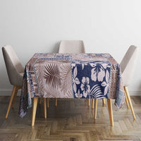 Aloha Hawaii Pastel Christmas Patchwork Tablecloth Rustic Style - Polynesian Pride
